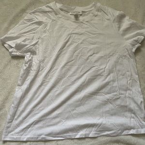Plain white tee